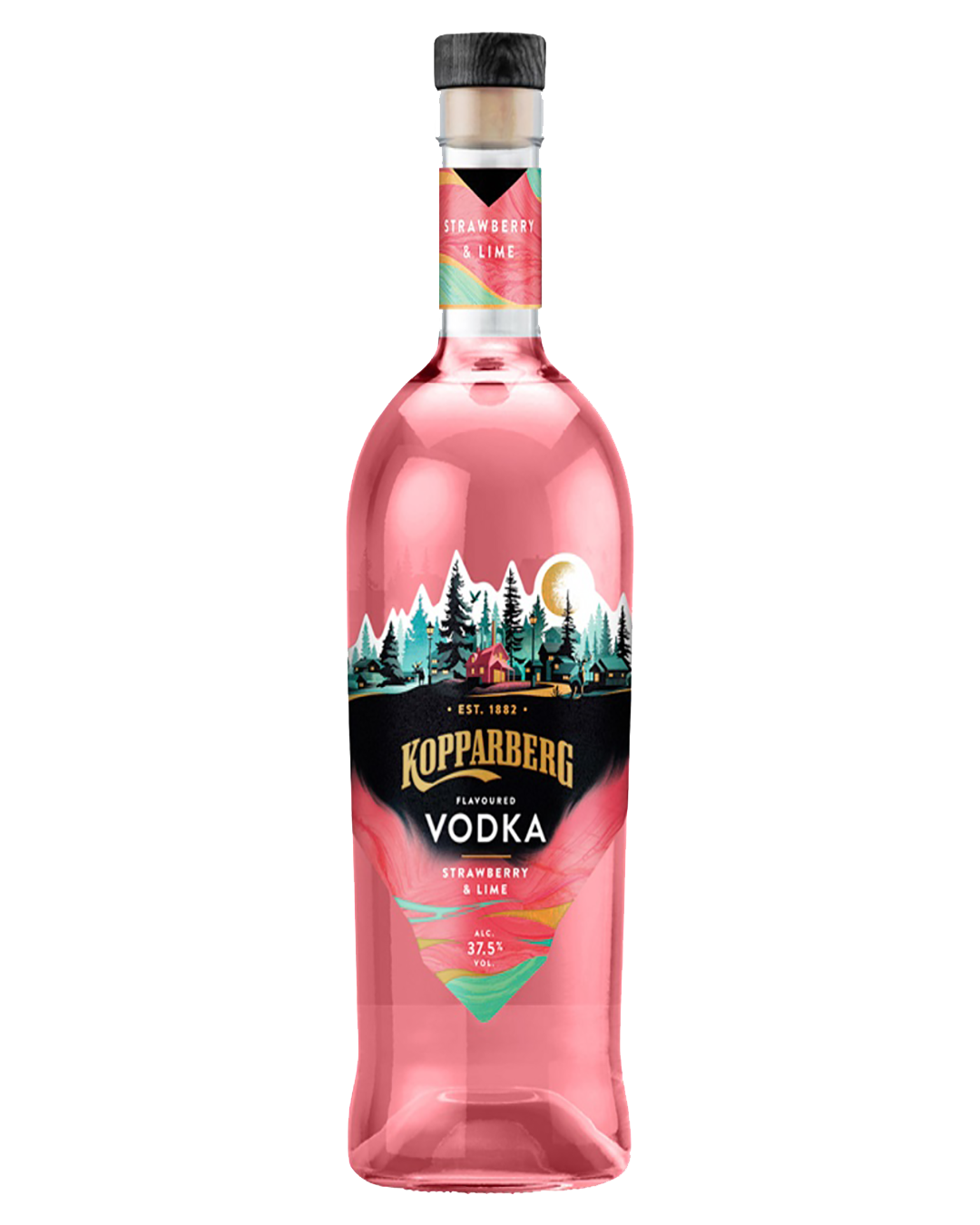 Kopparberg Strawberry and Lime Vodka 75cl Candy and Liquor